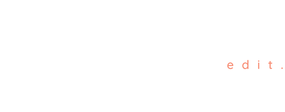 The Wellington Edit Logo Color White Full