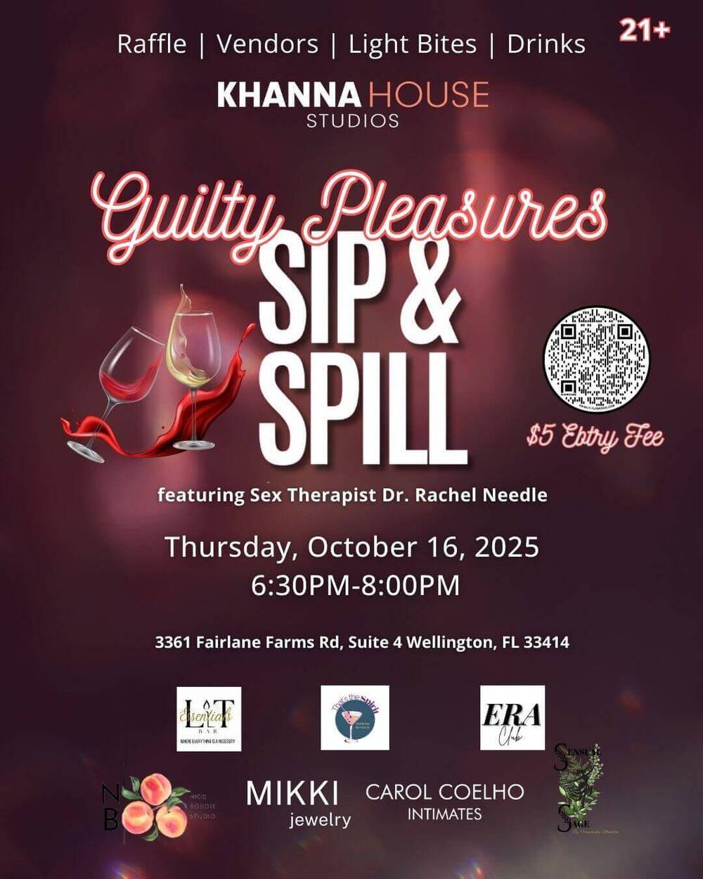 Sip & Spill Guilty Pleasures 3 2 2 2