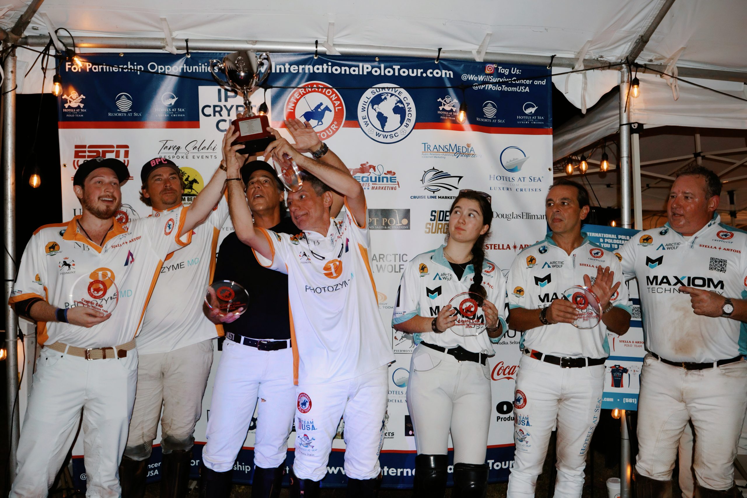 International Polo Tour Association Crypto Cup Polo Match Team Award Photo Credit IPT Dina Martucci (1)