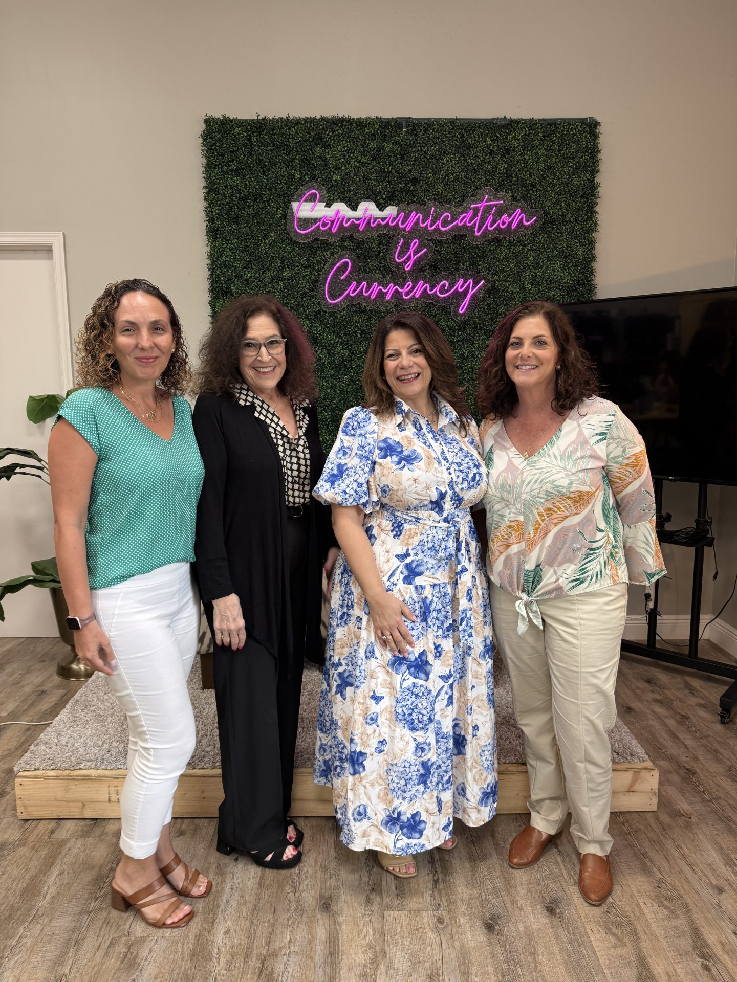 Dr. Iris Kiner, Dr. Elaine Rotenberg, Roneet Edrich and Kim Coombs