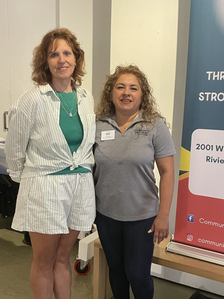 Christine Hewitt, Housing Manager of Community Land Trust of Palm Beach County and the Treasure Coast and Ana Lopez, Director of Housing Programs, Community Partners of South Florida