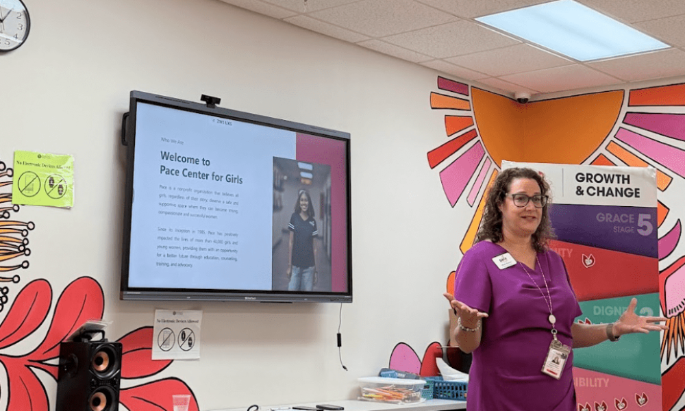 Mindy Hanken, Executive Director of Pace Palm Beach