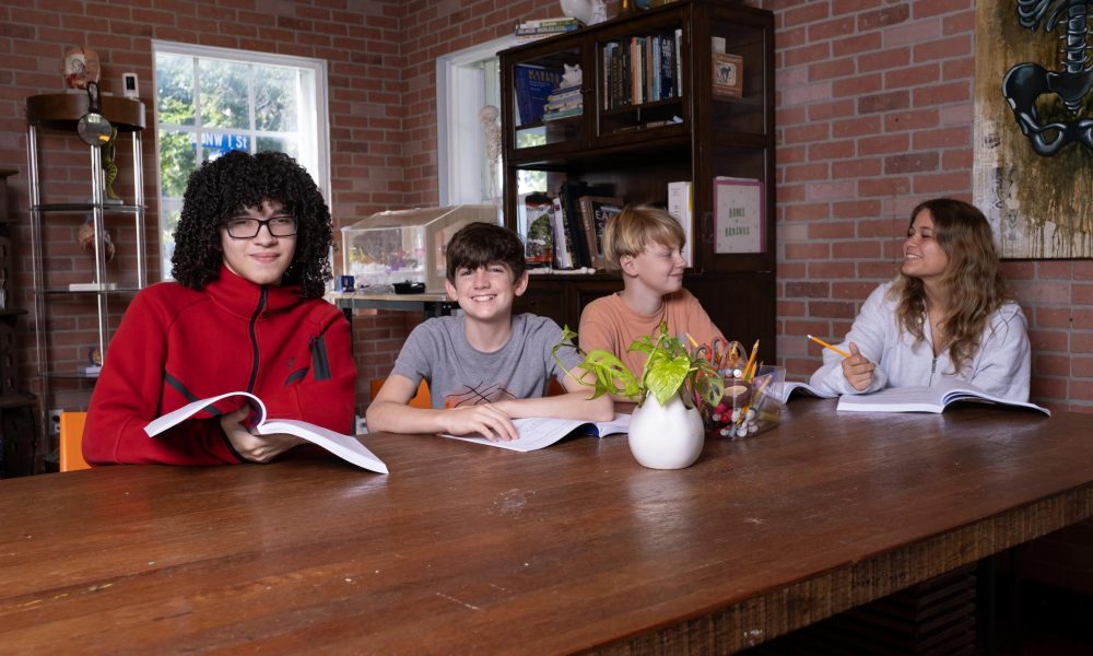 Students at Space of Mind