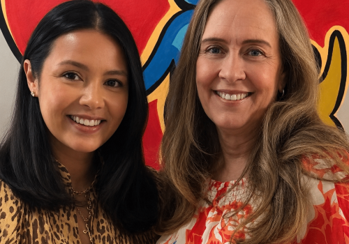 Elizabeth Nunez and Jodie Schmitz