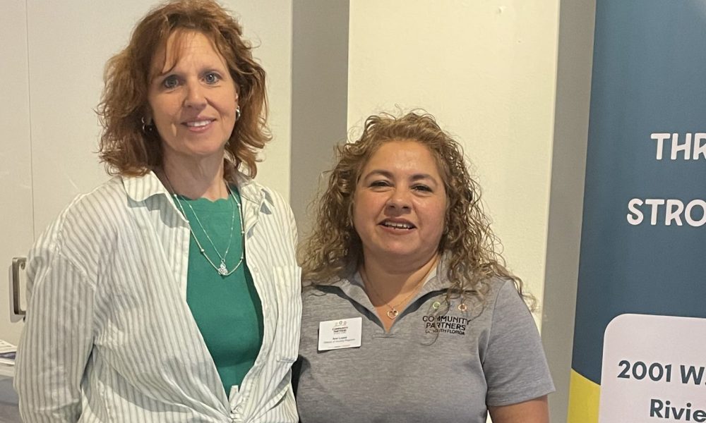 Christine Hewitt, Housing Manager of Community Land Trust of Palm Beach County and the Treasure Coast and Ana Lopez, Director of Housing Programs, Community Partners of South Florida
