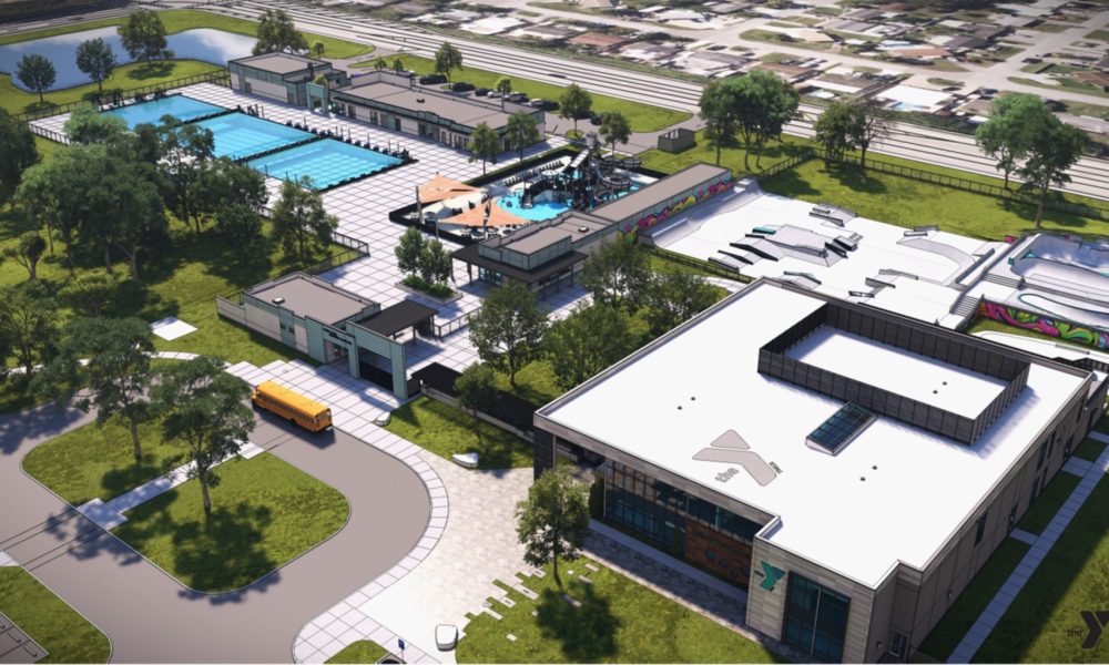 Rendering YMCA of the Palm Beaches Campus Overview